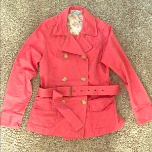 Small peach old navy jacket